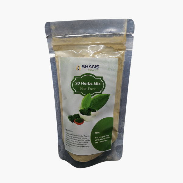20 Herbs Mix Hair pack